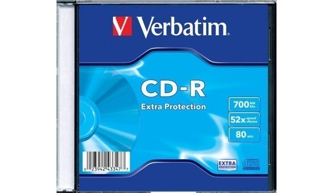 Verbatim CD-R Extra Protection 700MB 52x kastītē