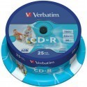 Verbatim CD-R AZO Printable 700MB 52x 25pcs spindle