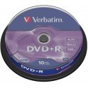 DVD+R Verbatim 4,7GB 16x Cake 10 tk.