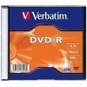 Verbatim DVD-R Matt Silver 4.7GB 16x slim