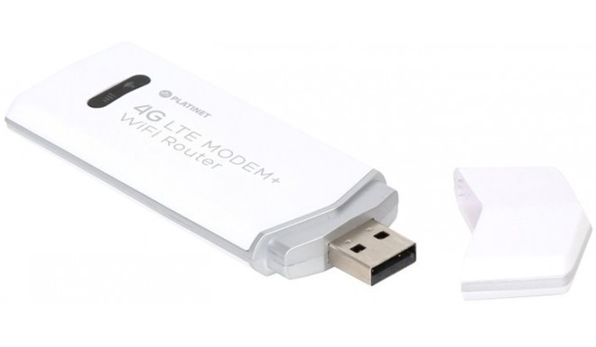 Platinet USB 4G + Wi-Fi модем, белый (42971)