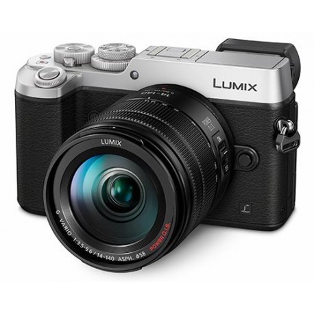 Panasonic Lumix DMC-GX8 + 14-140mm komplekts, sudrabots
