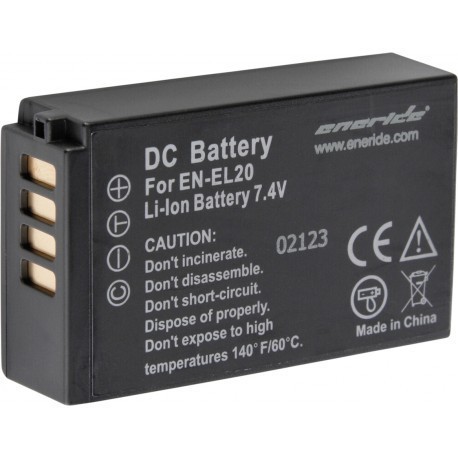 Eneride aku E (Nikon EN-EL20, 800mAh)