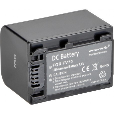 Eneride aku E (Sony NP-FV70, 1500mAh)
