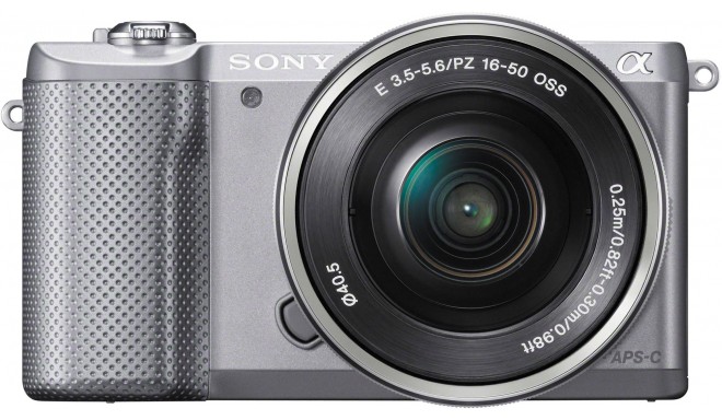 Sony a5000 + 16-50mm Kit, sudrabots
