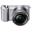 Sony a5000 + 16-50mm Kit, silver