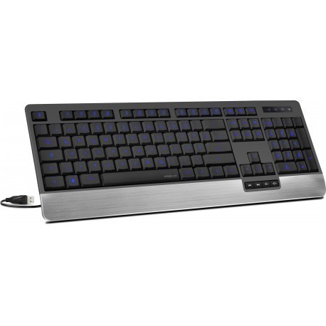 Speedlink keyboard Lucidis Illuminated Nordic (SL-6432BK-NC)