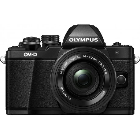 Olympus OM-D E-M10 Mark II + 14-42mm EZ Kit, black